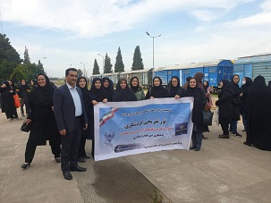 اردوی ریلی یکروزه تفریحی گردشگری ویژه بانوان شاغل دستگاههای اجرایی استان