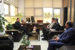 دیدار استاندار گلستان با مدیر کل پزشکی قانونی استان