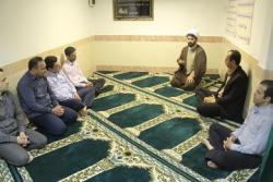 مراسم غبارروبی نمازخانه در آستانه ماه مبارک رمضان