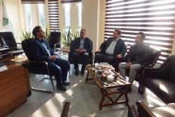 دیدار مدیر کل پزشکی قانونی استان با مدیرکل اموال و املاک بنیاد مستضعفان استان گلستان