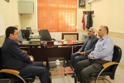 دیدار مدیر کل پزشکی قانونی با رئیس مجمع خیرین شهرستان گنبد