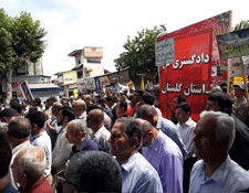حضور کارکنان پزشکی قانونی در راهپیمایی روز قدس