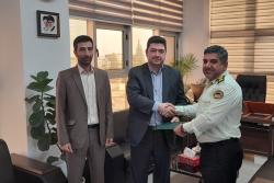 تقدیر از سرپرست یگان حفاظت اداره کل پزشکی قانونی استان گلستان